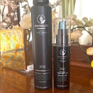 Awapuhi Wild Ginger Hydrocream Whip And Styling Treatment Oil